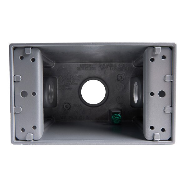 view of inside box on its side